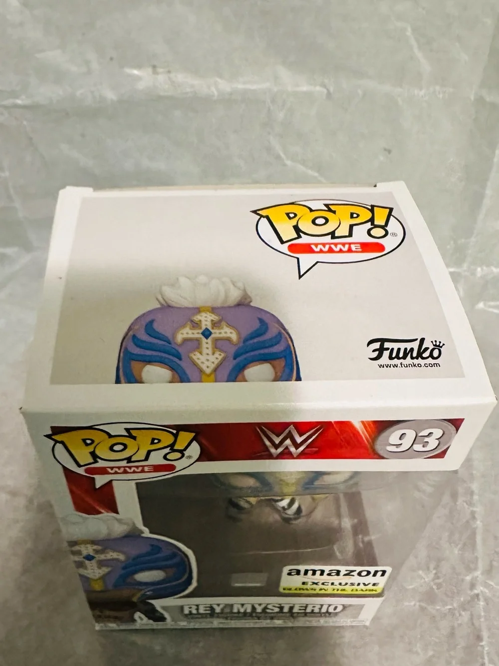 Funko Pop WWE Rey Misterio Amazon Exclusive Glow In The Dark #93
